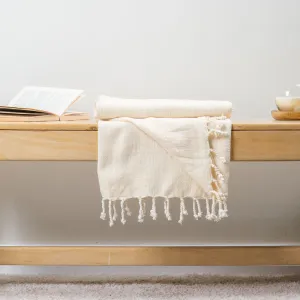 Textured Throw - Natural