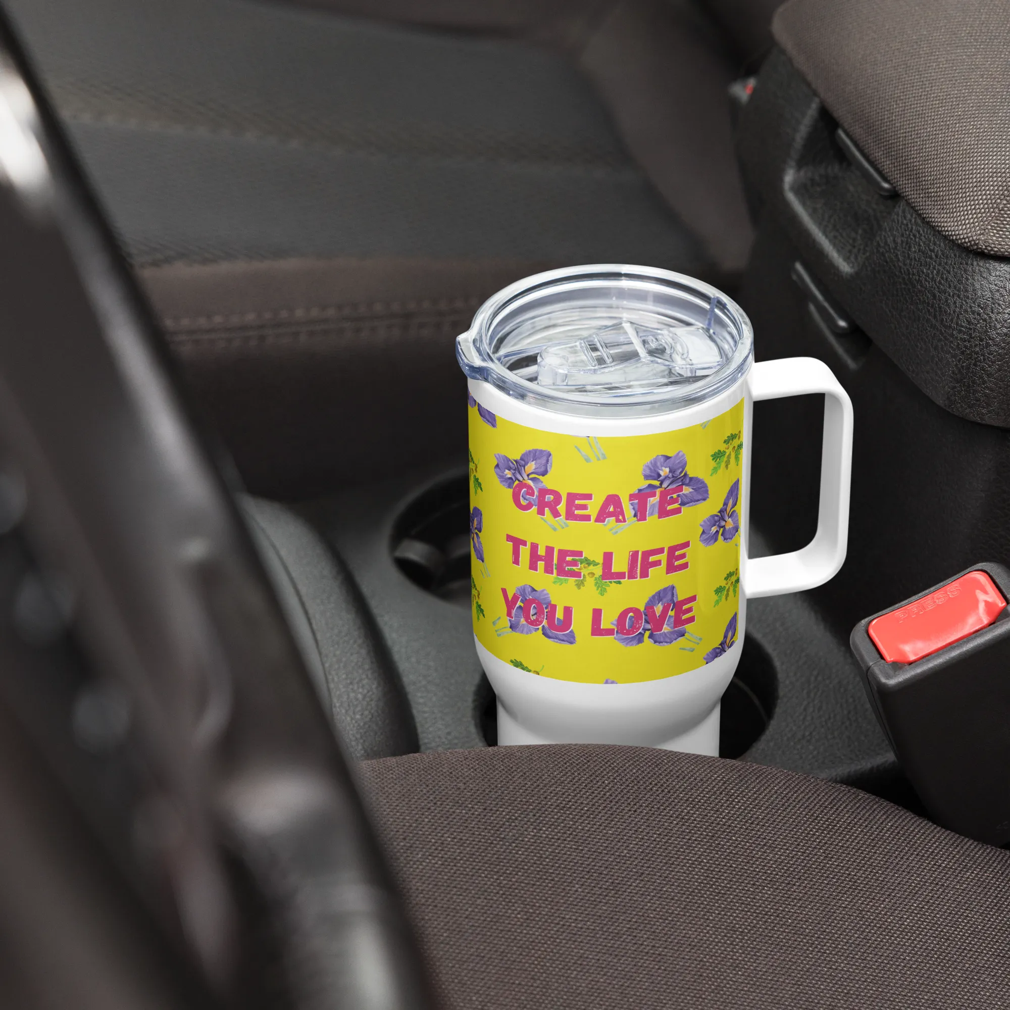 The Life you love, Stainless Steel-BPA free,  Travel mug