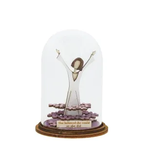 Tiny Town Strong Woman Figurine Kloche