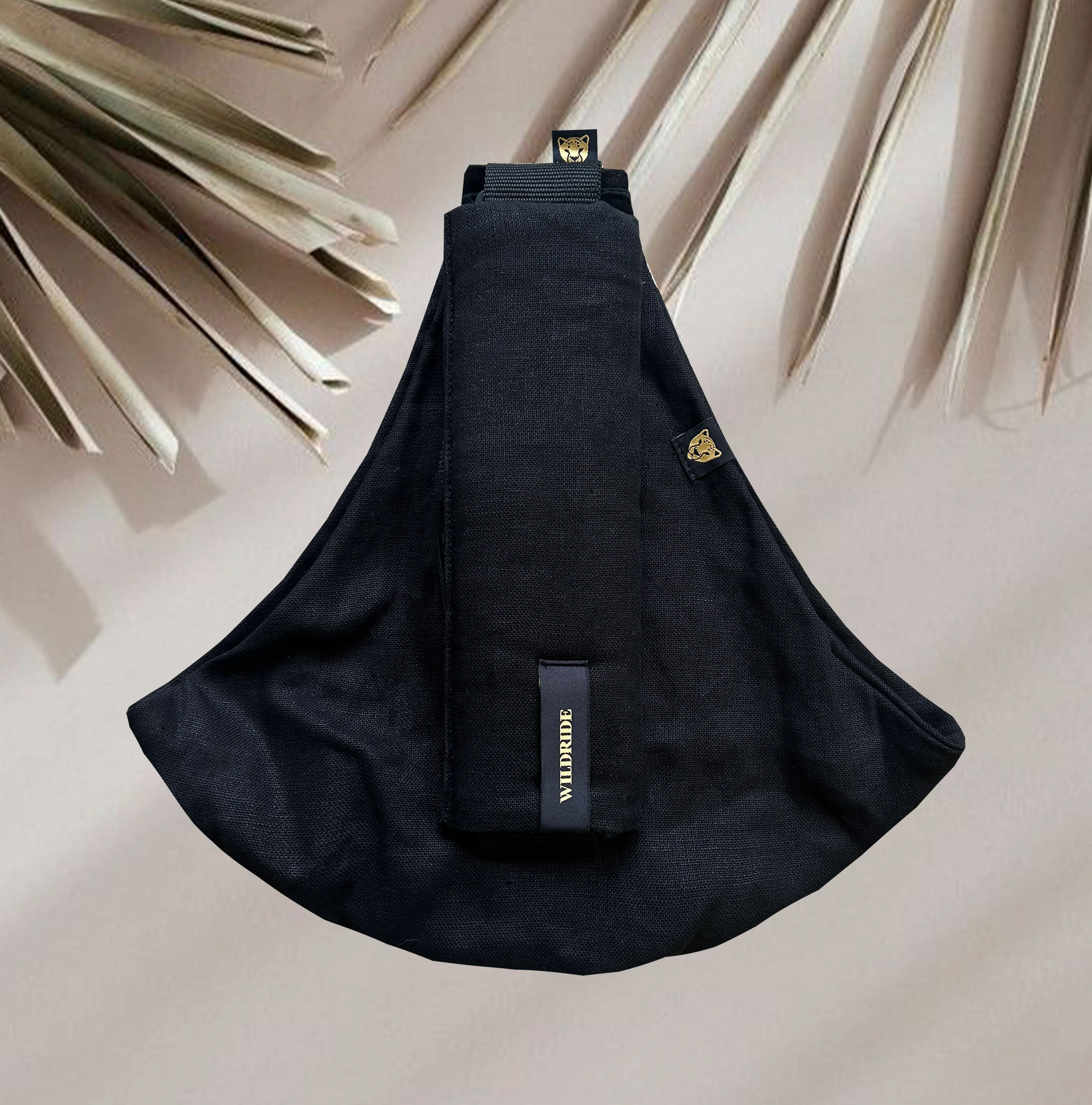 Toddler Carrier Black Linen