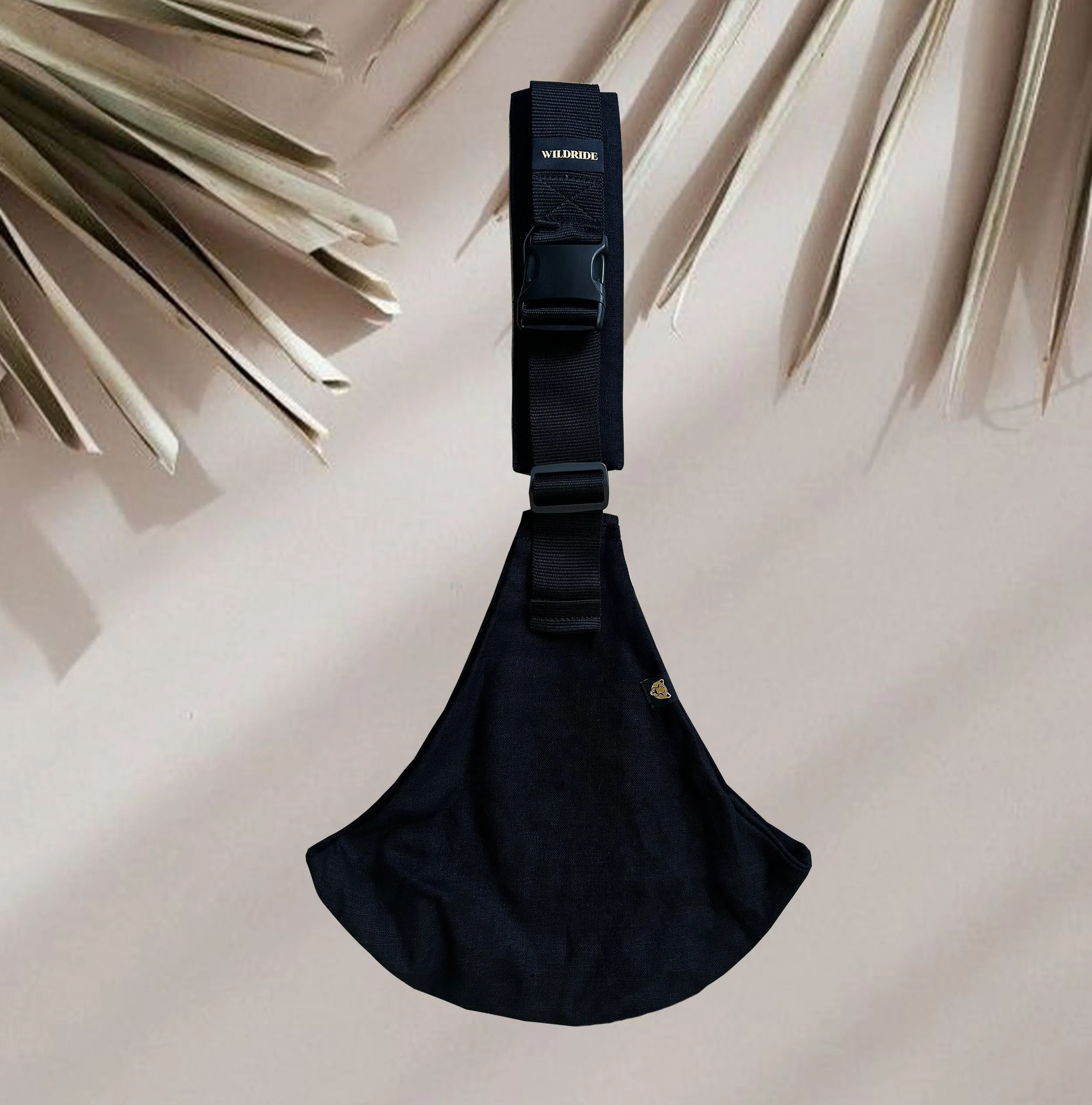 Toddler Carrier Black Linen