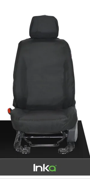 Toyota Hilux Front Single INKA Tailored Waterproof Seat Cover GREY