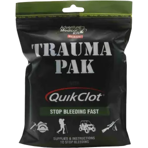 Trauma Pak First Aid Kit with QuikClot