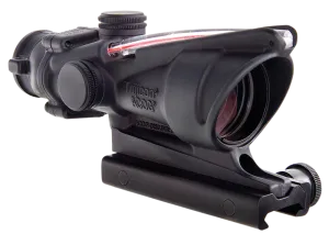 Trijicon ACOG 4x32 Illuminated Riflescope, Red Chevron BAC Reticle, Flattop TA51 Mount TA31F