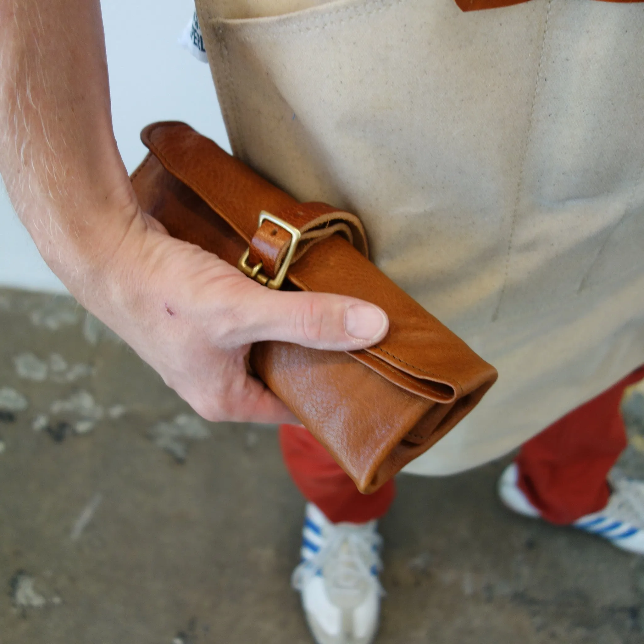[TSL] Leather Pen Roll