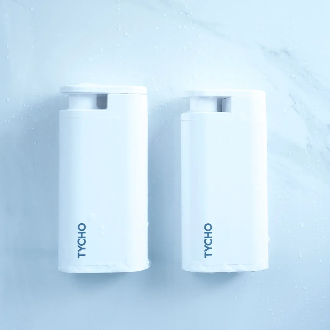TYCHO 2 2 Set With Two Dispensers Plus Shampoo & Conditioner Refills