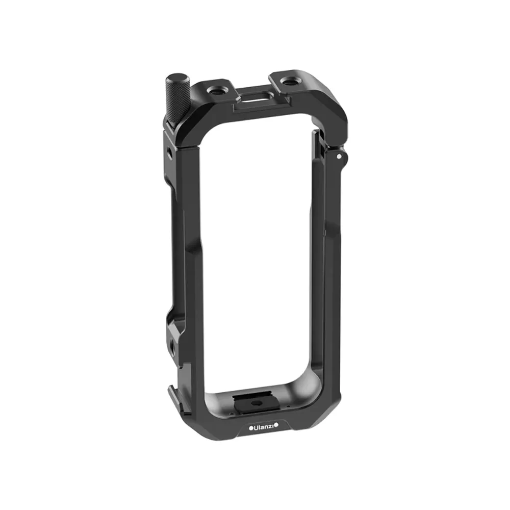 Ulanzi C-X3 Aluminum Alloy Cage for Insta360 One X3 with Manual Locking Knob, Built-in Gasket and 1/4"-20 Screw Hole for Mounting | 3197