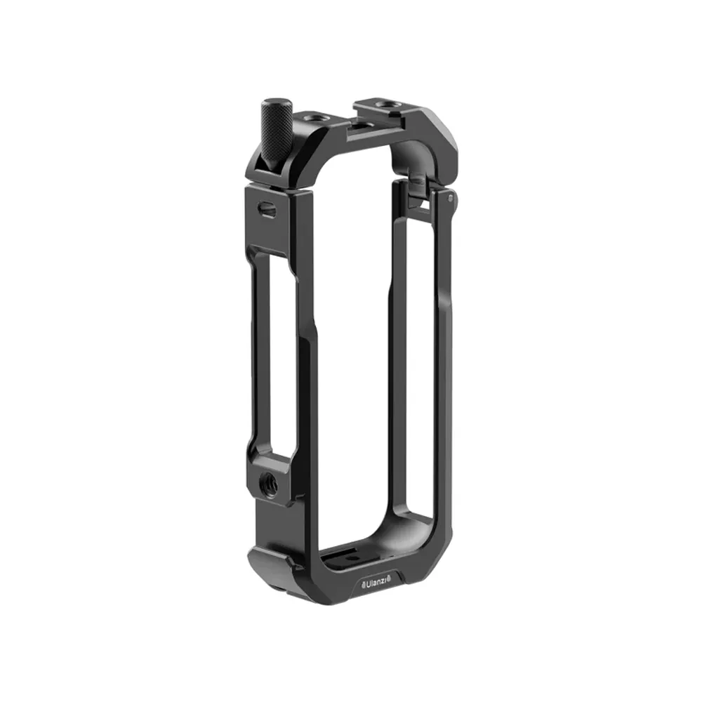 Ulanzi C-X3 Aluminum Alloy Cage for Insta360 One X3 with Manual Locking Knob, Built-in Gasket and 1/4"-20 Screw Hole for Mounting | 3197