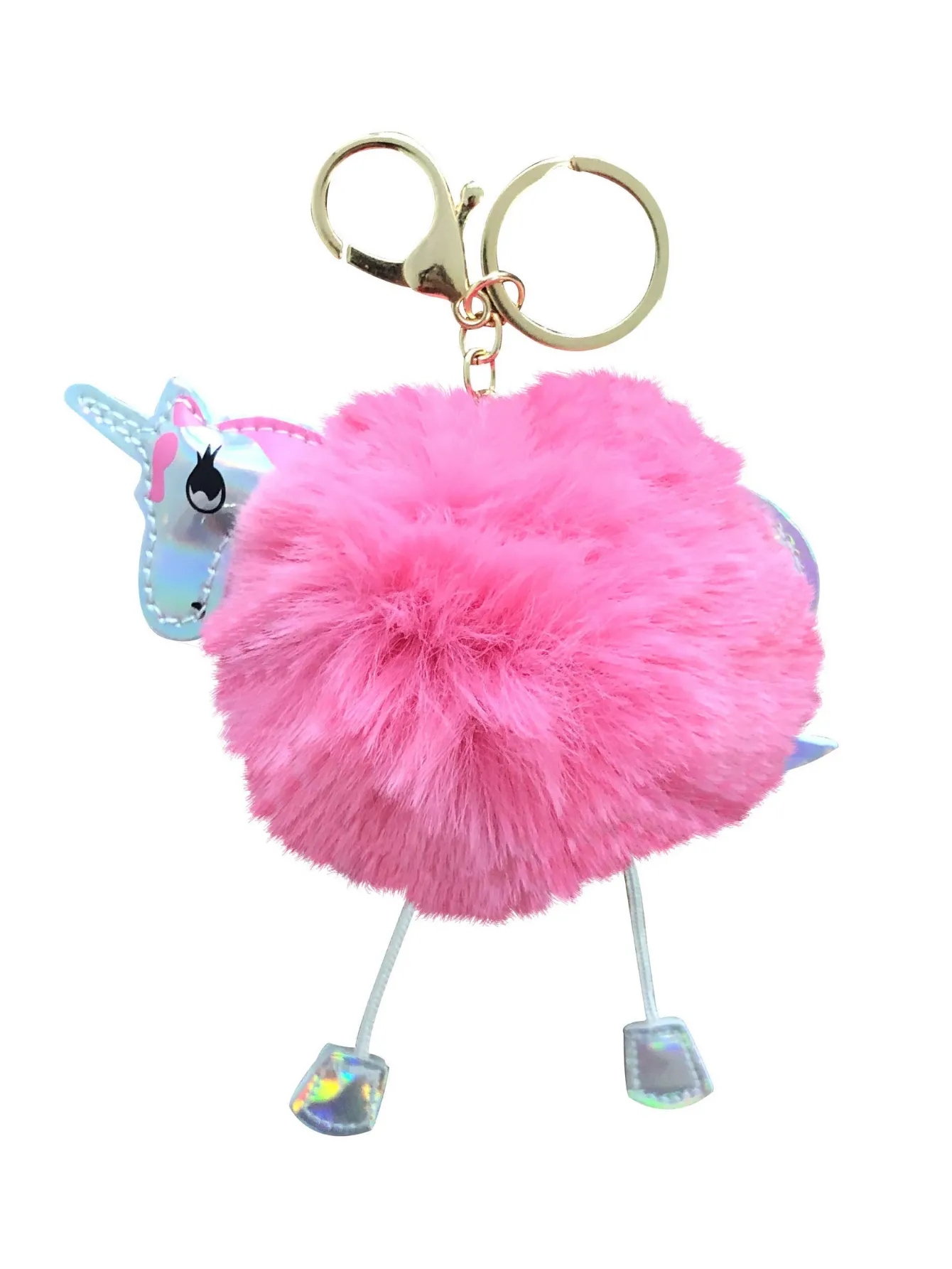 Unicorn Gifts for Girls - Unicorn Drawstring Backpack/Makeup Bag/Bracelet/Necklace/Hair Ties/Keychain/Sticker (Pink Flower 4)