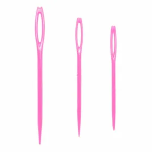 Unique® Knitting - Yarn Needles - Pink Plastic (3pc Pack)