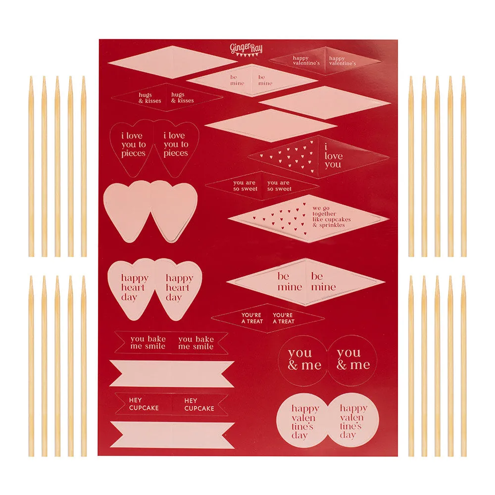 Valentine's Day Cupcake Kit