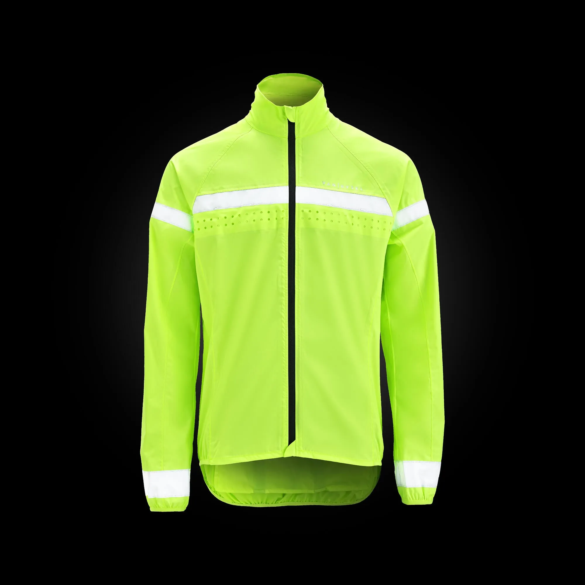 Van Rysel Men's RC120 Long-Sleeved Showerproof Road Cycling Jacket