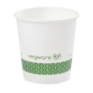 Vegware Compostable Espresso Cups Single Wall 114ml / 4oz (Pack of 1000)
