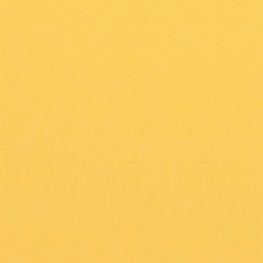 vidaXL Balcony Screen Yellow 75x300 cm Oxford Fabric