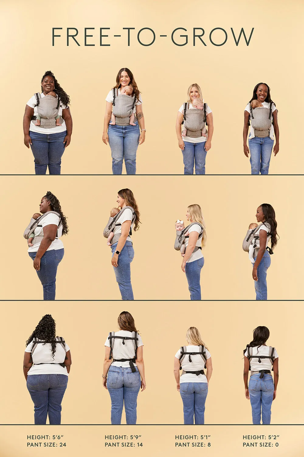 Vincent - Signature Handwoven Free-to-Grow Baby Carrier