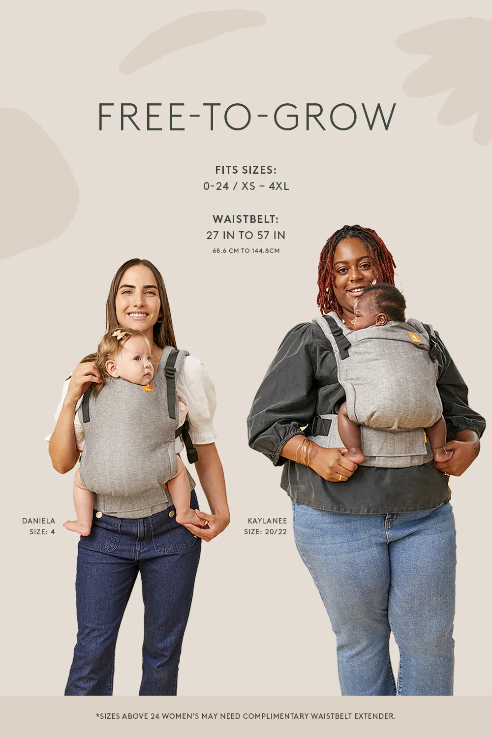 Vincent - Signature Handwoven Free-to-Grow Baby Carrier