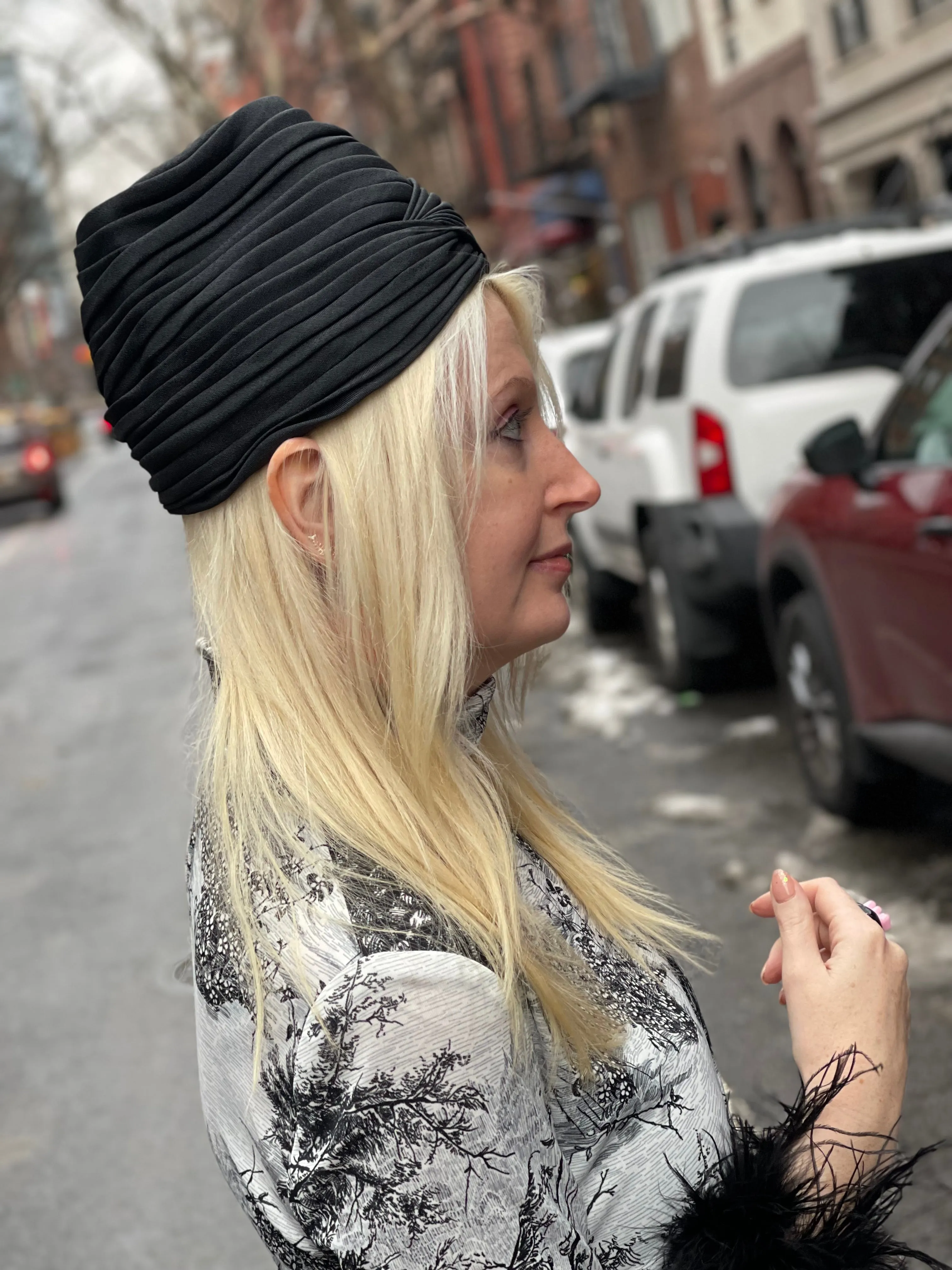Vintage 60s Turban Style Hat