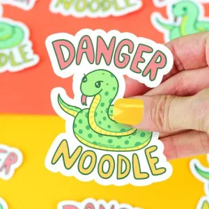 Vinyl Sticker, Danger Noodle Snake