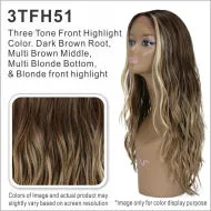 VIVICA FOX 31″ LAYERED LOOSE WAVE WITH INVISIBLE CENTER PART - PALANY WIG