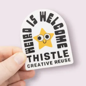 Weird Star Buddy Sticker