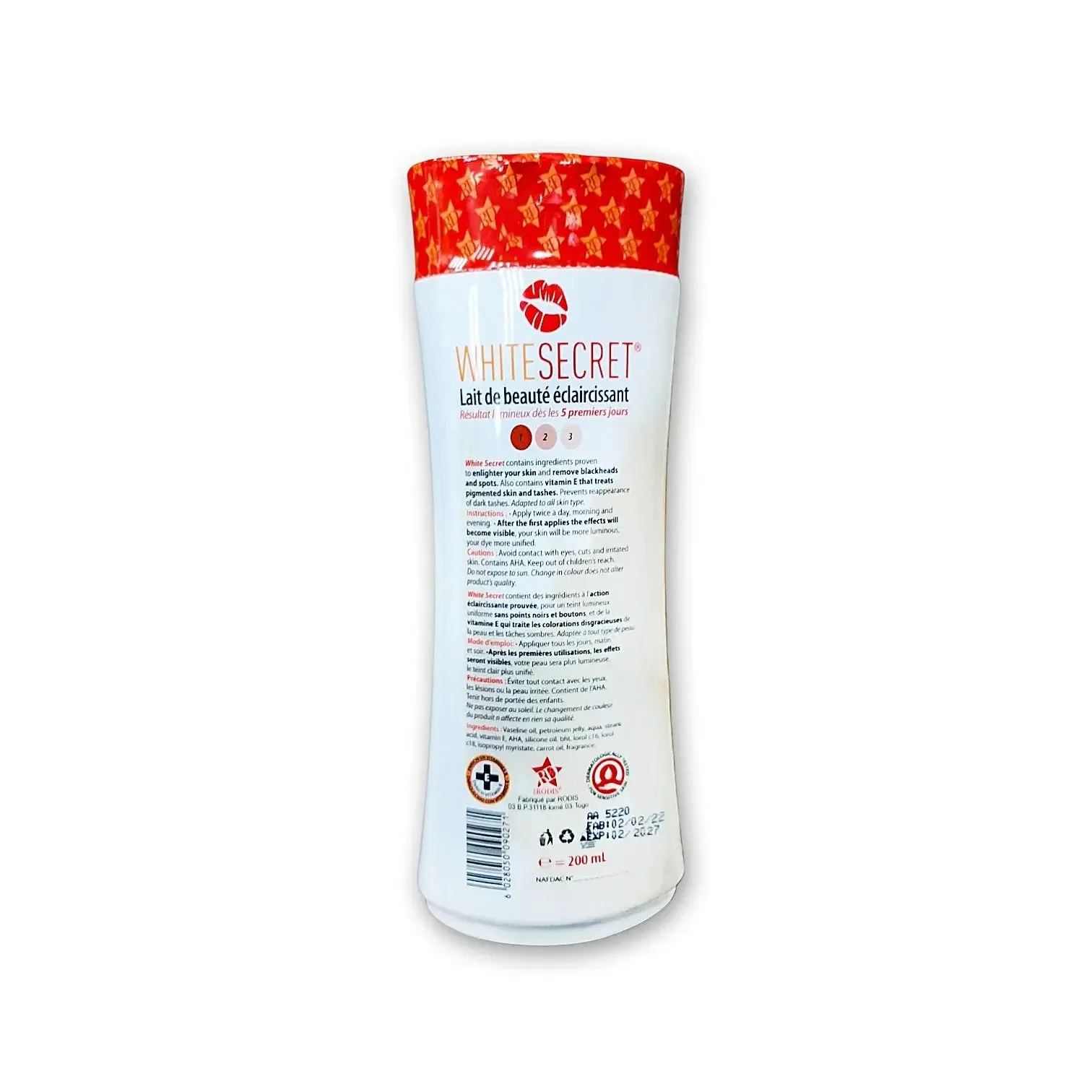 White Secret Lightening Body Lotion 200ml
