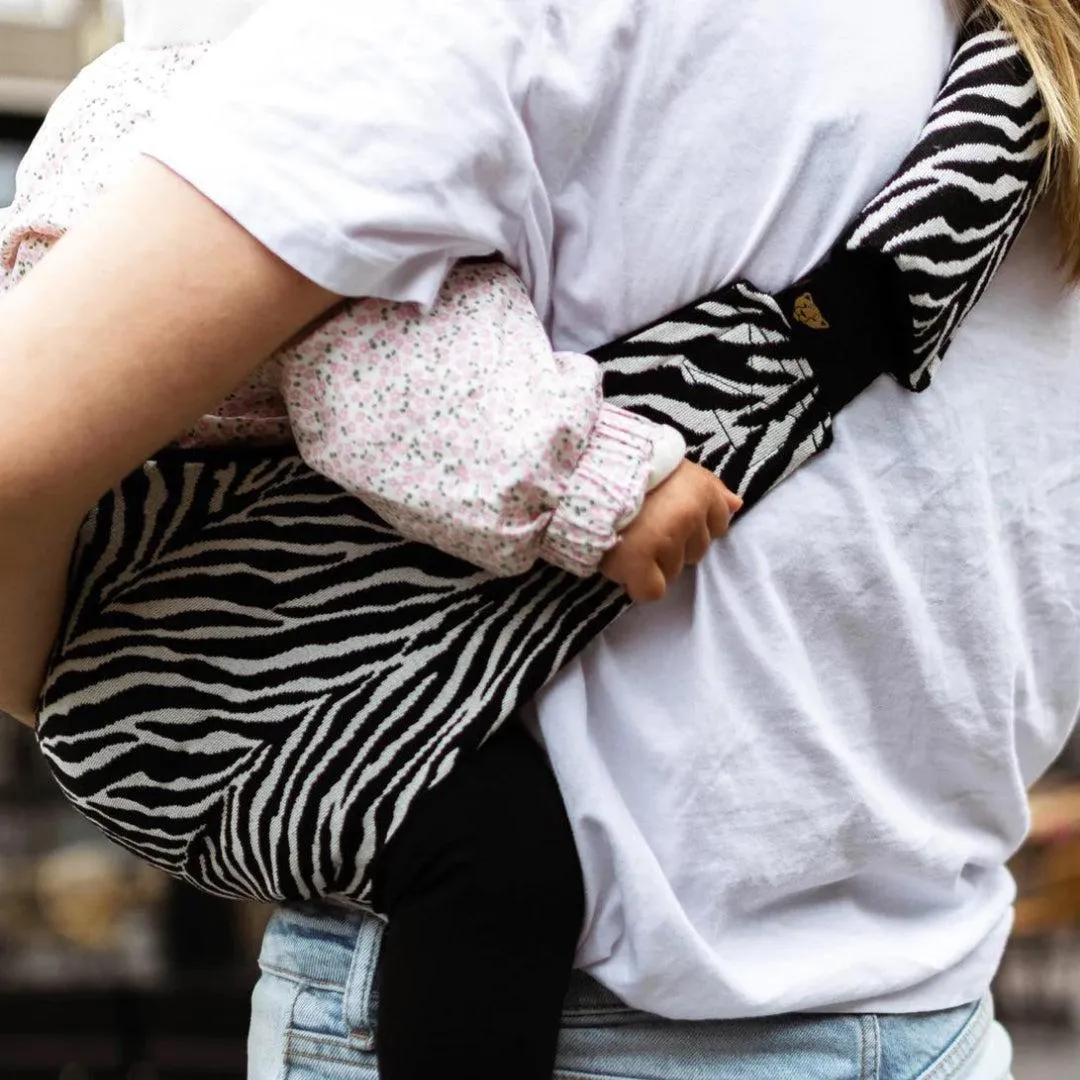 Wildride Toddler Carrier - Black Zebra