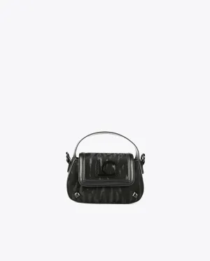 Zebra print crossbody bag