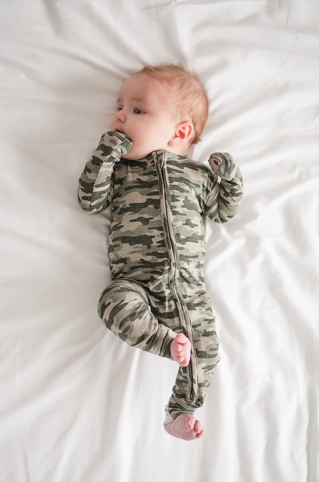 Zipper Romper - Camo